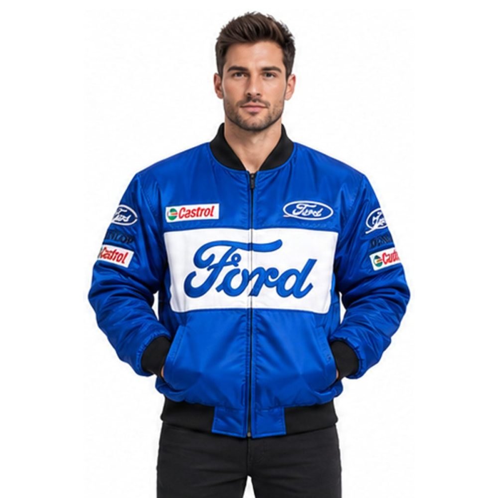 Blouson Ford Racing Bleu | WRC Rally Mega Store