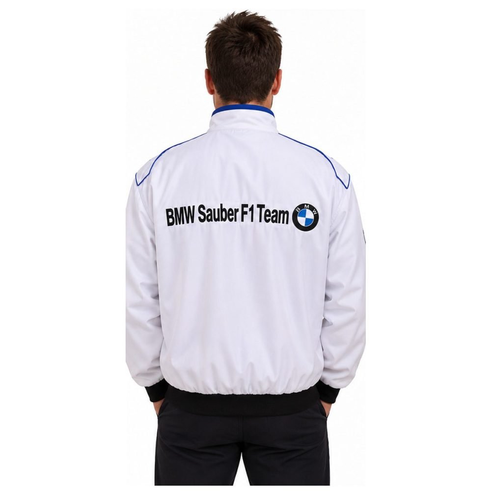 Blouson BMW Petronas Blanc et Bleu | WRC Rally Mega Store