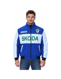 Blouson Skoda Bleu | WRC Rally Mega Store