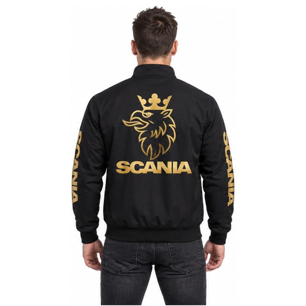 Blouson Scania à logos brodés | WRC Rally Mega Store