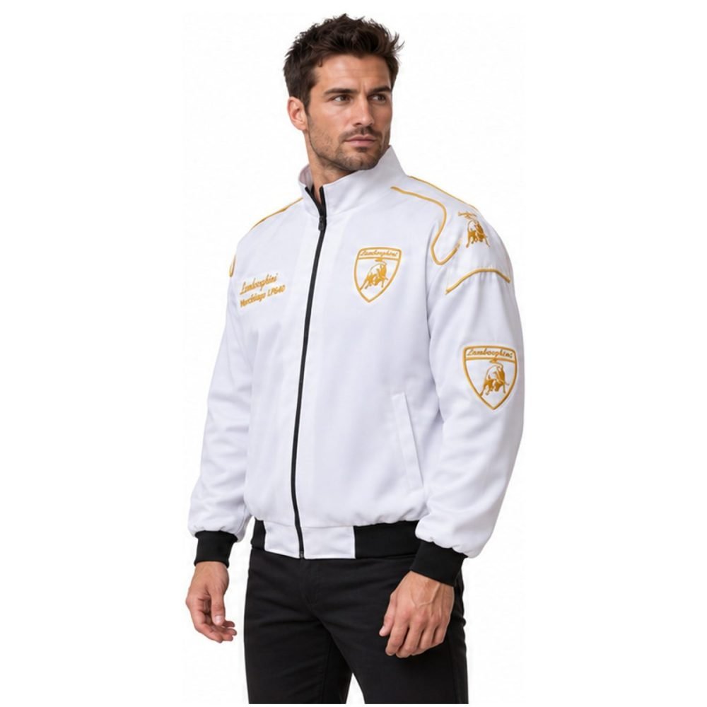 Blouson Lamborghini Blanc | WRC Rally Mega Store
