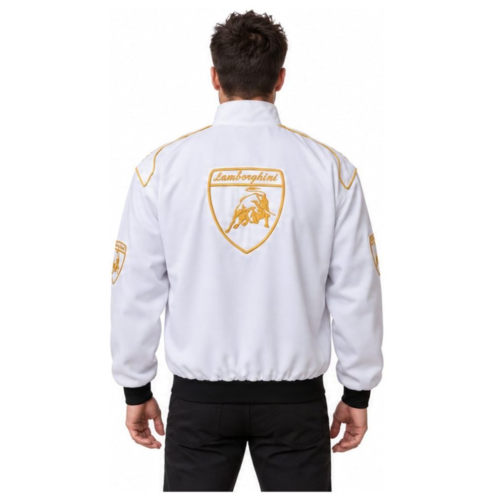 Blouson Lamborghini Blanc | WRC Rally Mega Store