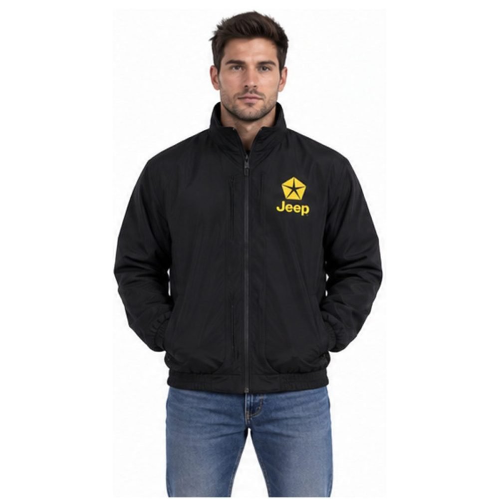 Blouson Jeep Cherokee à logos brodés | WRC Rally Mega Store