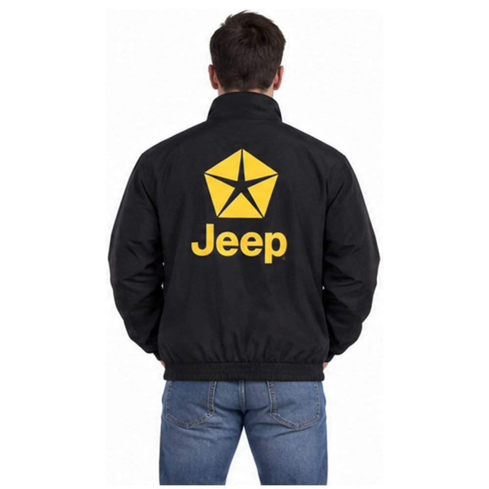 Blouson Jeep Cherokee à logos brodés | WRC Rally Mega Store