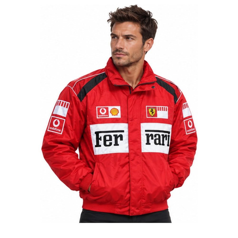 Blouson Ferrari Rouge | WRC Rally Mega Store