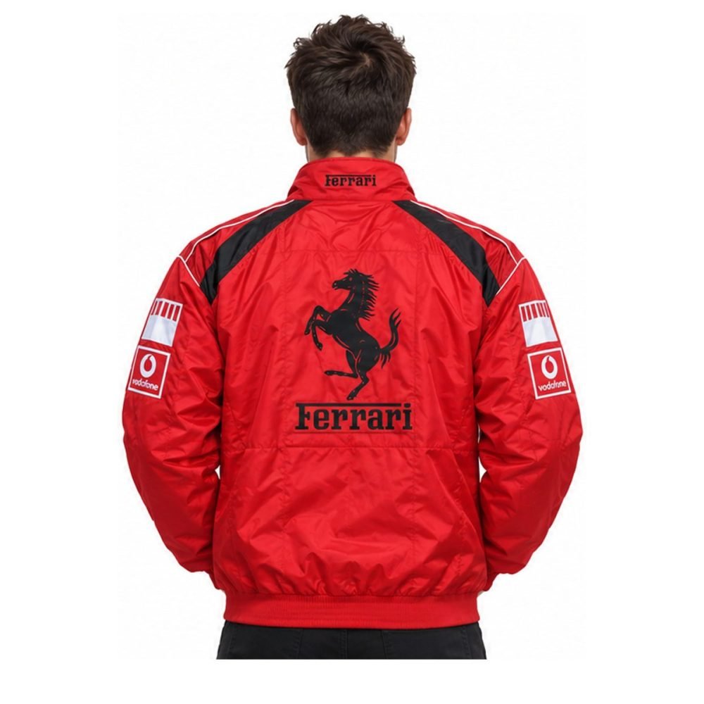 Blouson Ferrari Rouge | WRC Rally Mega Store