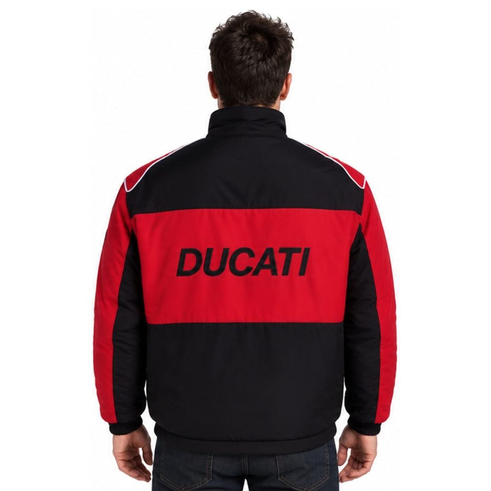 Blouson Ducati Noir et Rouge | WRC Rally Mega Store