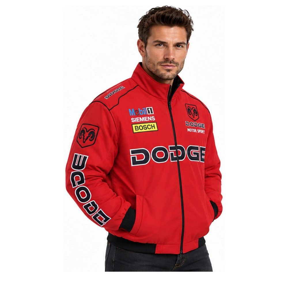 Blouson Dodge Rouge | WRC Rally Mega Store