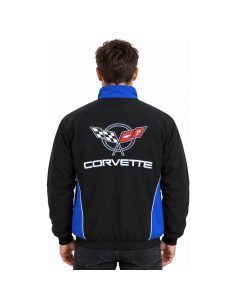 Blouson Corvette Noir et Bleu | WRC Rally Mega Store