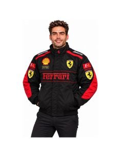 JACKET FERRARI BLACK | WRC Rally Mega Store