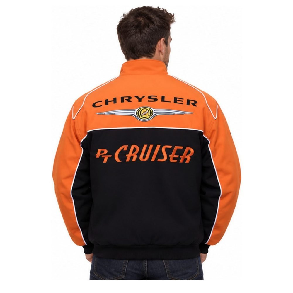Blouson Chrysler PT Cruiser Orange et Noir | WRC Rally Mega Store