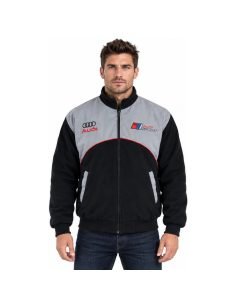 Blouson Audi Gris et Noir | WRC Rally Mega Store