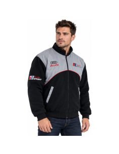 Blouson Audi Gris et Noir | WRC Rally Mega Store
