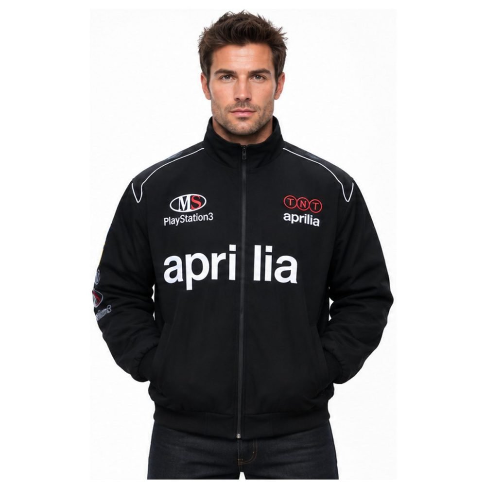 Blouson Aprilia Noir | WRC Rally Mega Store