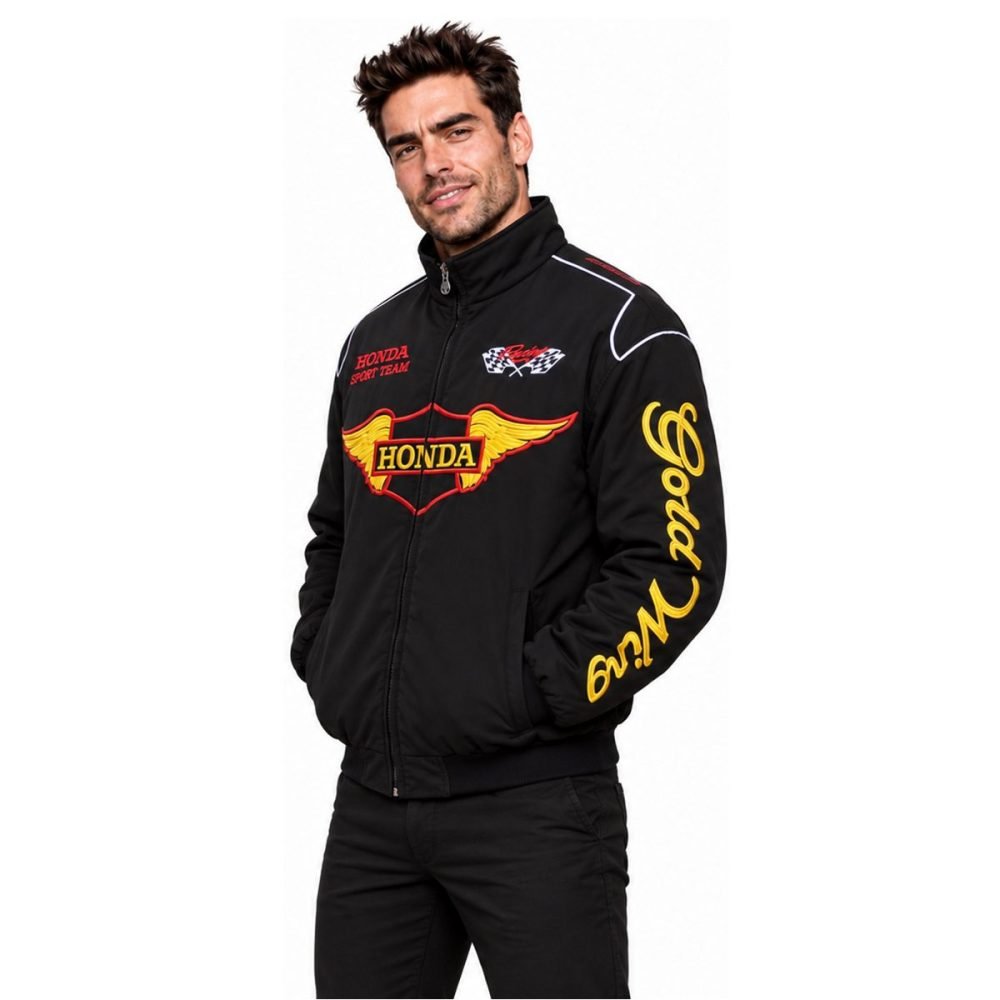Blouson Honda Goldwing Legacy à logos brodés | WRC Rally Mega Store