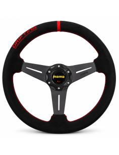 Volant Momo Drifting Noir et Rouge | WRC Rally Mega Store