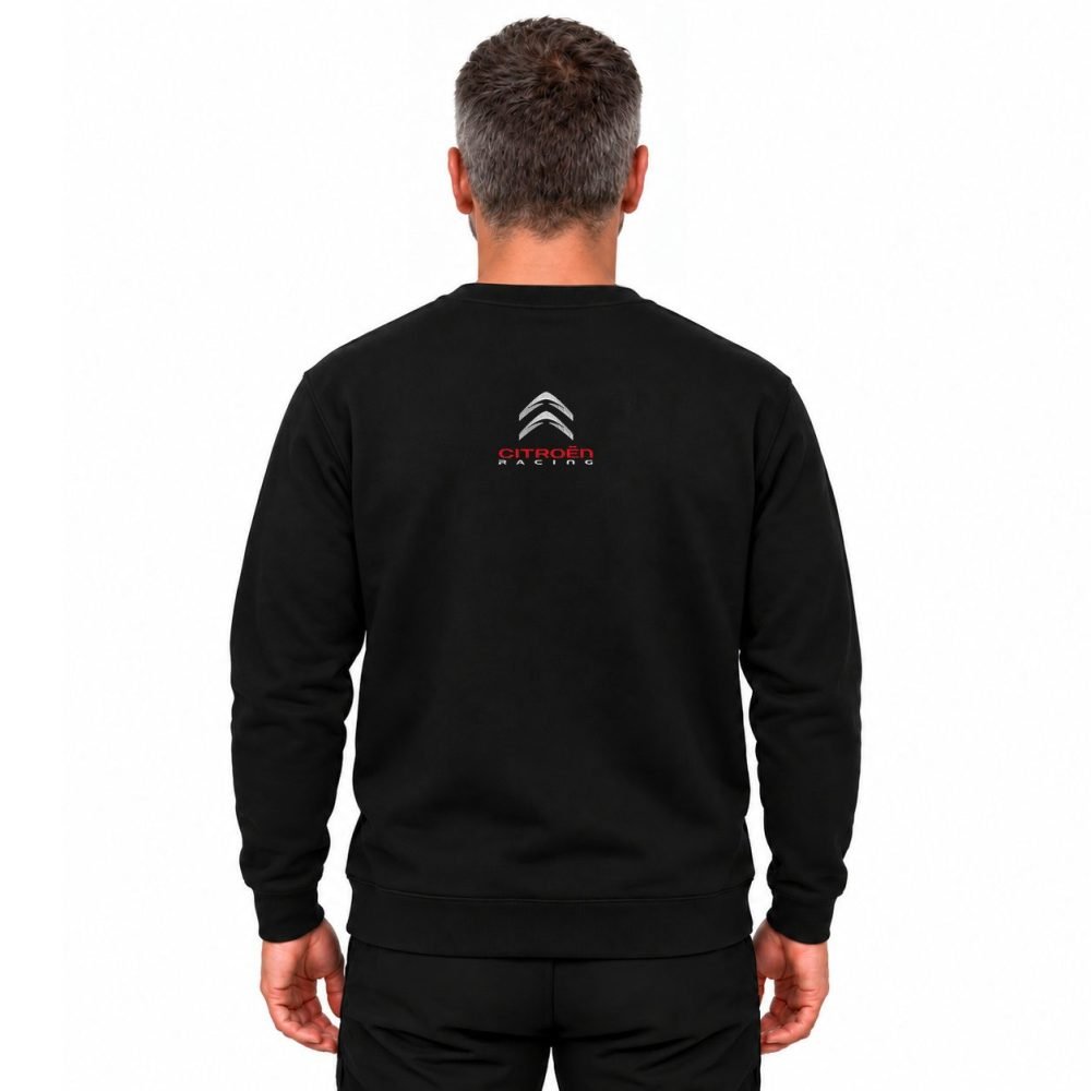 Sweat Citroen Racing à logo brodé au dos | WRC Rally Mega Store