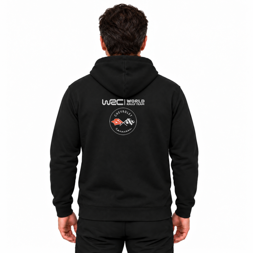 Hoodie Chevrolet Team WRC Corvette C1 | WRC Rally Mega Store