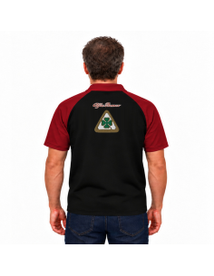 Polo Alfa Romeo Quadrifoglio à logo brodé au dos | WRC Rally Mega Store