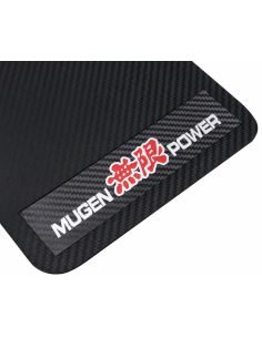 Bavettes à motif Mugen Power effet carbone – paire | WRC Rally Mega Store