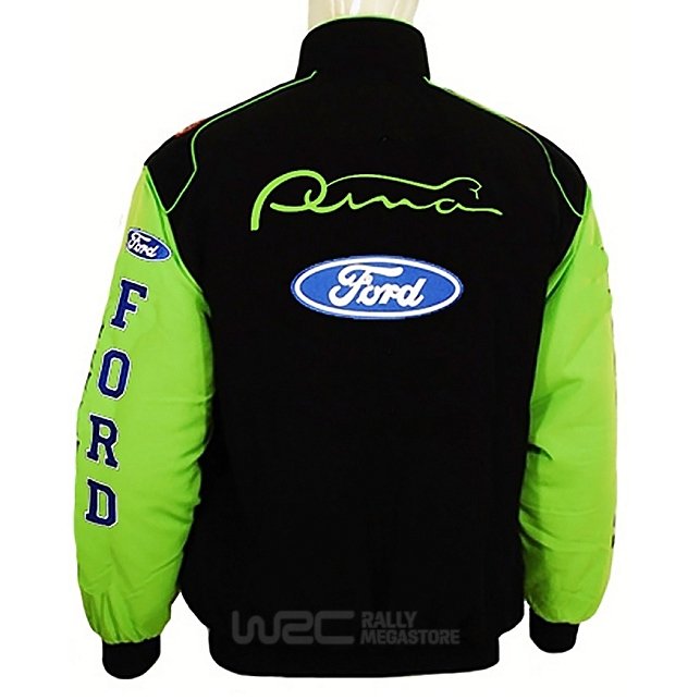 BLOUSON FORD PUMA NOIR ET VERT | WRC Rally Mega.Store