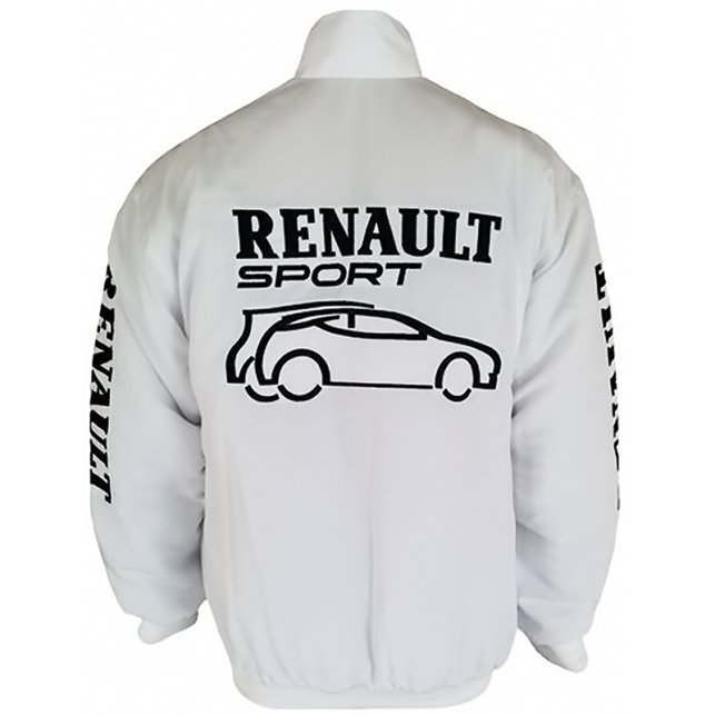 BLOUSON RENAULT BLANC | WRC Rally Mega.Store