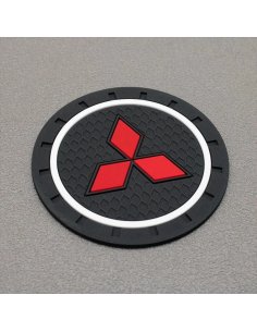 SUPPORT GOBELET VOITURE ANTIDERAPANT MITSUBISHI | WRC Rally Mega.Store 2