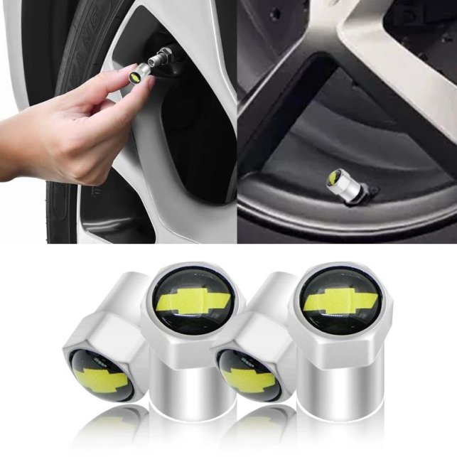 BOUCHON DE VALVE DE PNEU POUR VOITURE CHEVROLET | WRC Rally Mega.Store