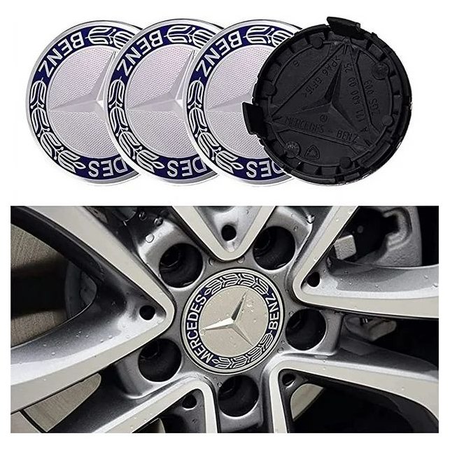 CACHE MOYEU MERCEDES 75MM | WRC Rally Mega.Store