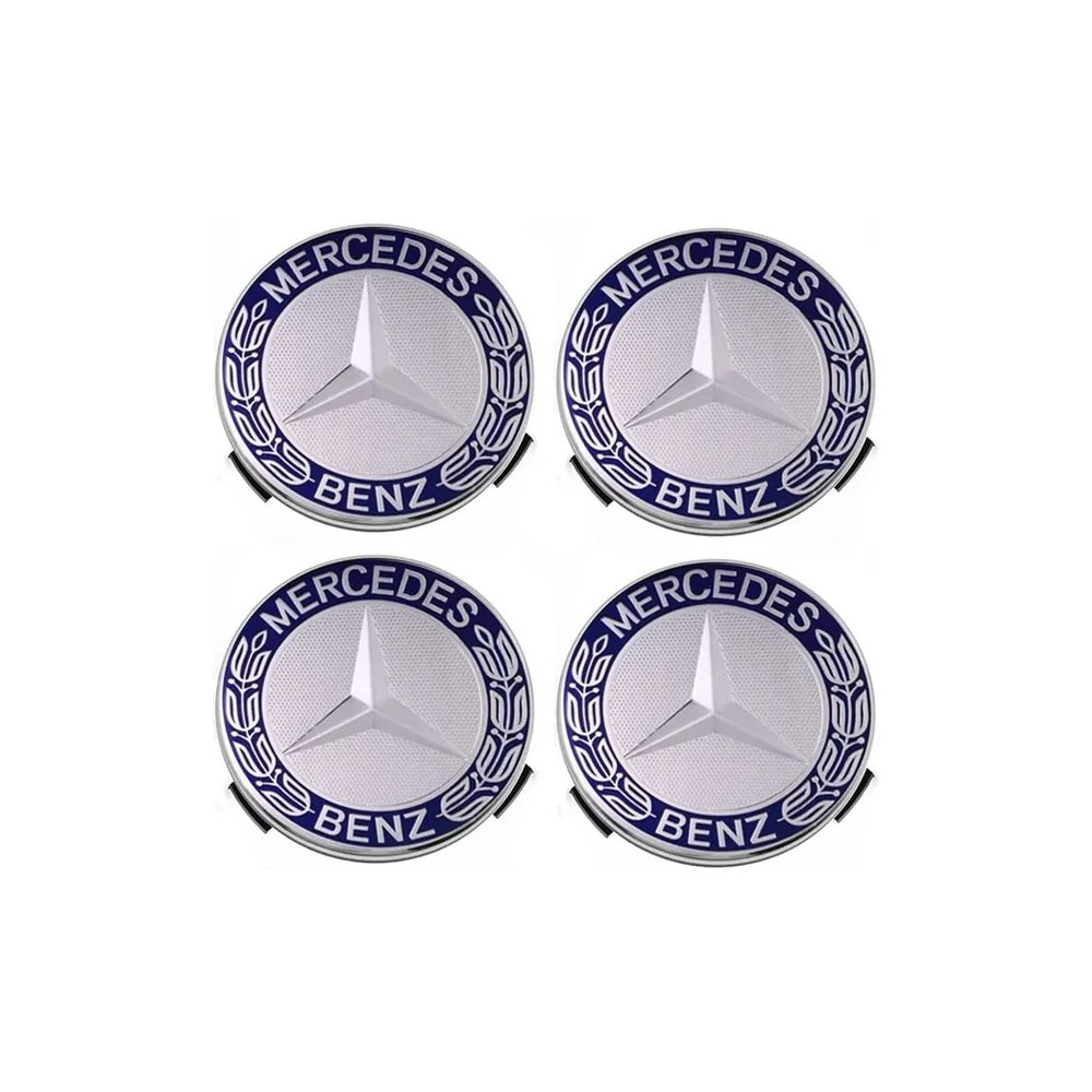 CACHE MOYEU MERCEDES 75MM | WRC Rally Mega.Store