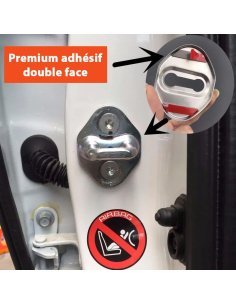 CACHE DE PROTECTION POUR SERRURE DE PORTE TOYOTA | WRC Rally Mega.Store 2