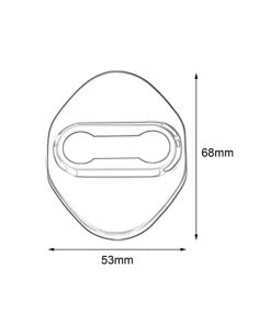 CACHE DE PROTECTION POUR SERRURE DE PORTE SUZUKI | WRC Rally Mega.Store