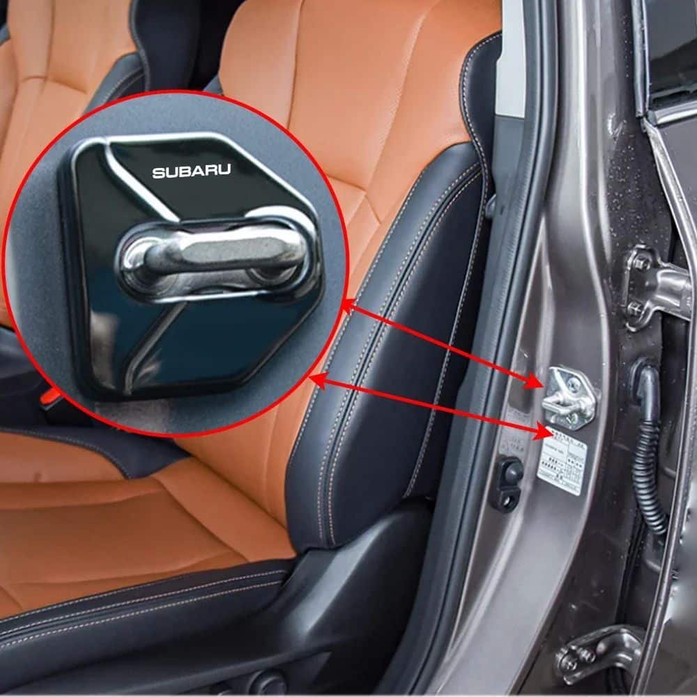 CACHE DE PROTECTION POUR SERRURE DE PORTE SUBARU | WRC Rally Mega.Store