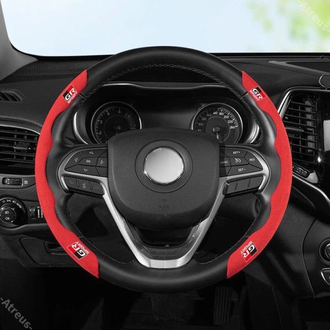 COUVRE VOLANT ROUGE TOYOTA GR SPORT | WRC Rally Mega.Store