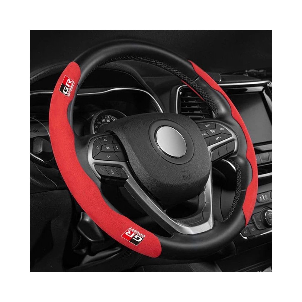 COUVRE VOLANT ROUGE TOYOTA GR SPORT | WRC Rally Mega.Store