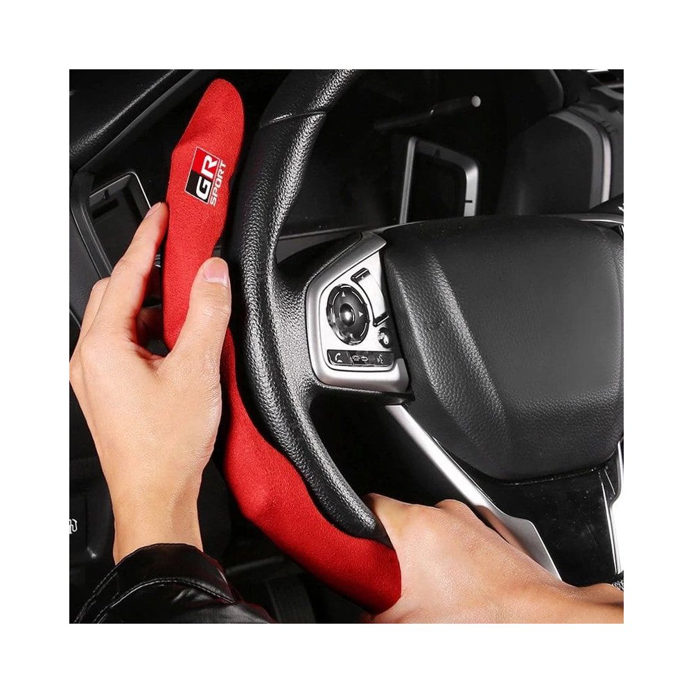 COUVRE VOLANT ROUGE TOYOTA GR SPORT | WRC Rally Mega.Store