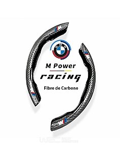 COUVRE VOLANT NOIR FIBRE DE CARBONE POUR BMW | WRC Rally Mega.Store