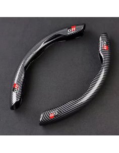 COUVRE VOLANT NOIR FIBRE DE CARBONE POUR TOYOTA GR SPORT | WRC Rally Mega.Store