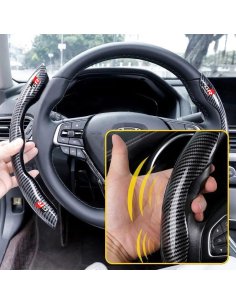 COUVRE VOLANT NOIR FIBRE DE CARBONE POUR TOYOTA GR SPORT | WRC Rally Mega.Store 2