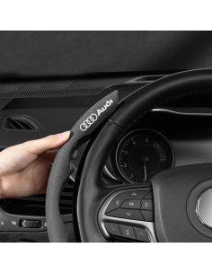 COUVRE VOLANT NOIR POUR VOITURE AUDI | WRC Rally Mega.Store 2