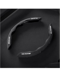 COUVRE VOLANT NOIR POUR VOITURE MERCEDES AMG | WRC Rally Mega.Store