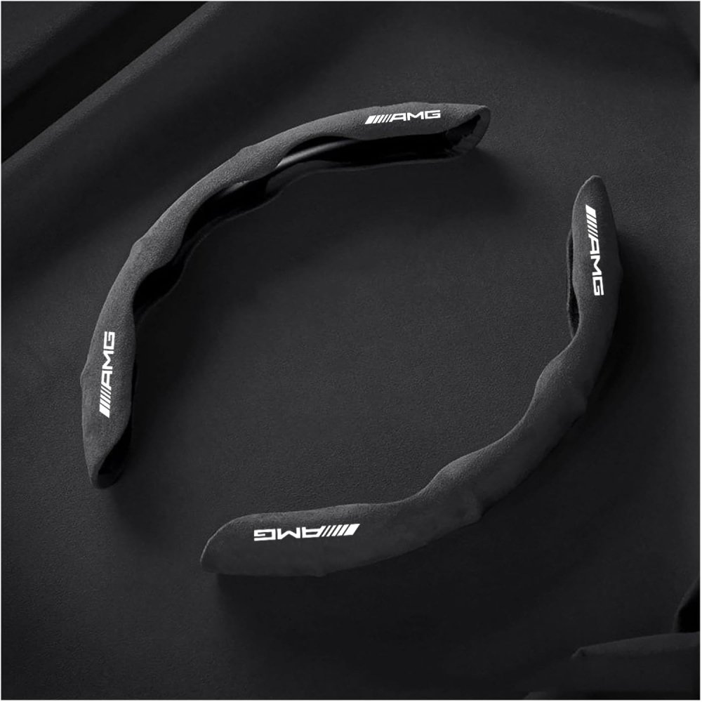 COUVRE VOLANT NOIR POUR VOITURE MERCEDES AMG | WRC Rally Mega.Store