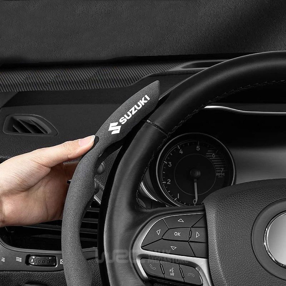 COUVRE VOLANT NOIR POUR VOITURE SUZUKI | WRC Rally Mega.Store