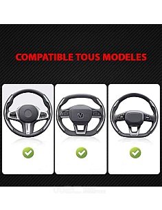 COUVRE VOLANT NOIR POUR VOITURE SUZUKI | WRC Rally Mega.Store
