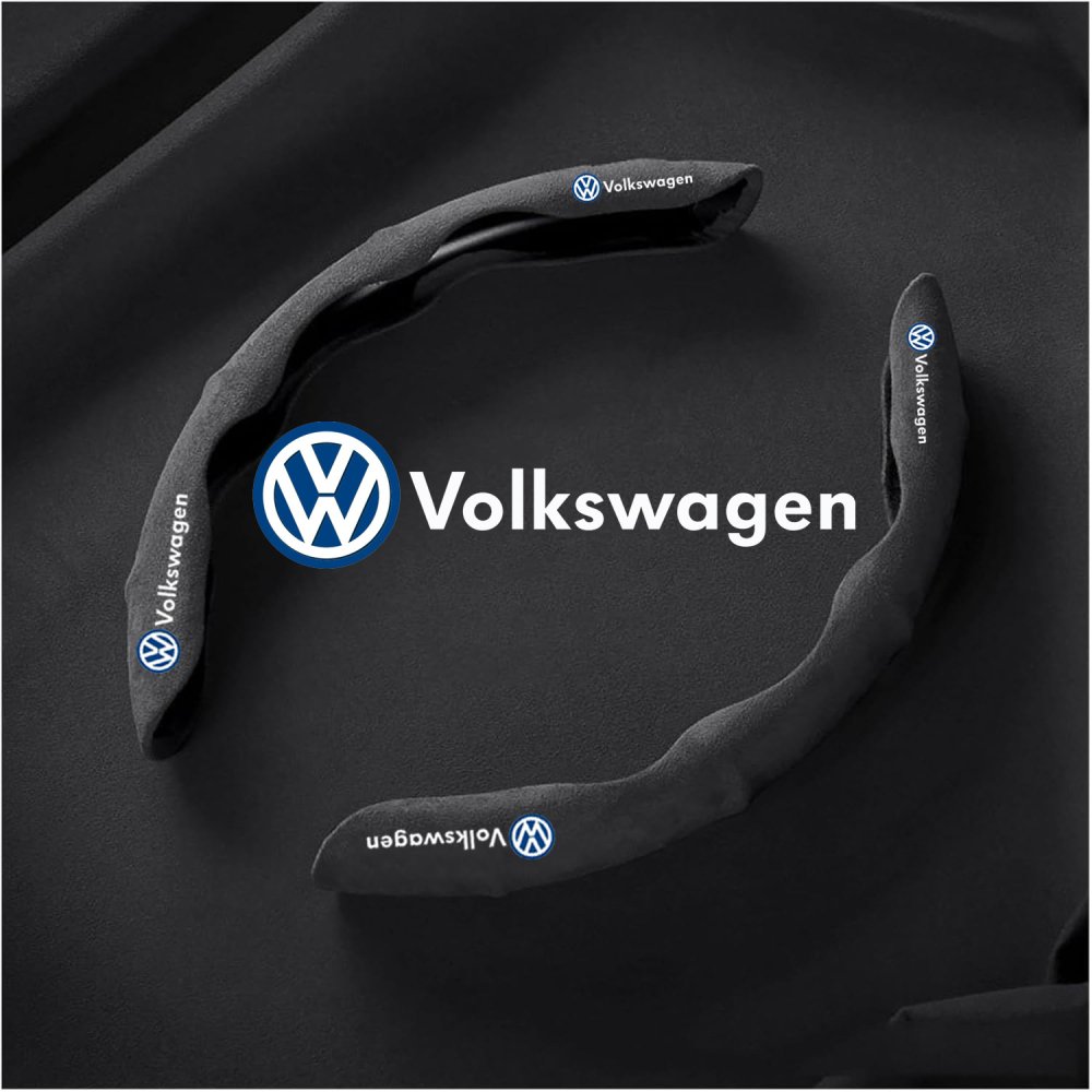 COUVRE VOLANT NOIR POUR VOITURE VOLKSWAGEN | WRC Rally Mega.Store