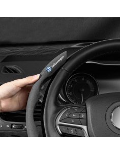 COUVRE VOLANT NOIR POUR VOITURE VOLKSWAGEN | WRC Rally Mega.Store