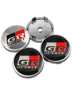 CACHE MOYEU TOYOTA GR SPORT 56MM | WRC Rally Mega.Store
