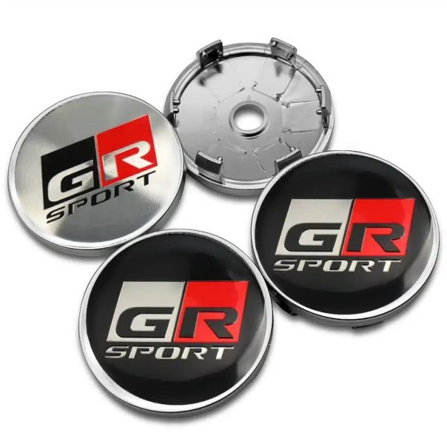 CACHE MOYEU TOYOTA GR SPORT 56MM | WRC Rally Mega.Store