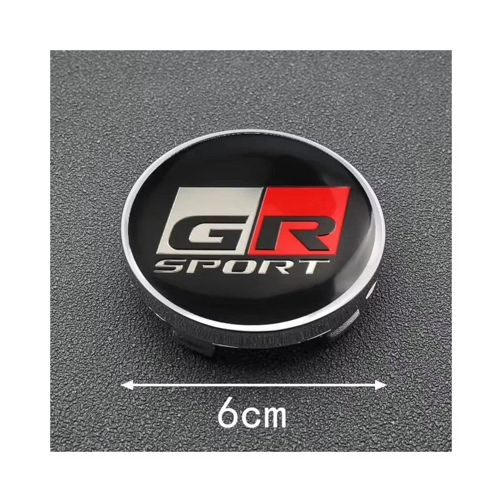 CACHE MOYEU TOYOTA GR SPORT 56MM | WRC Rally Mega.Store