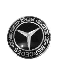 CACHE MOYEU MERCEDES BENZ NOIR 75MM | WRC Rally Mega.Store